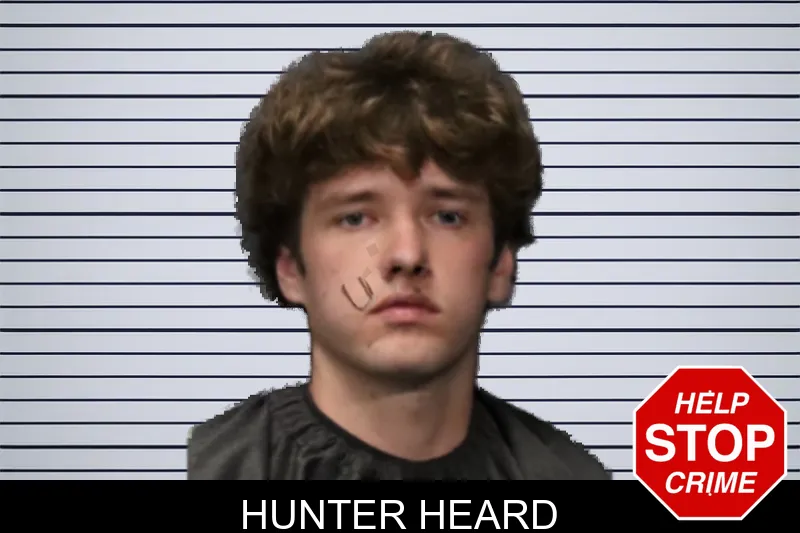 Hunter Heard mugshot