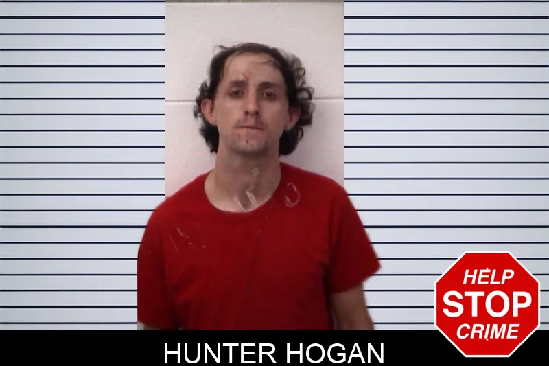 Hunter Hogan mugshot