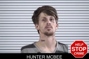 Hunter McBee mugshot