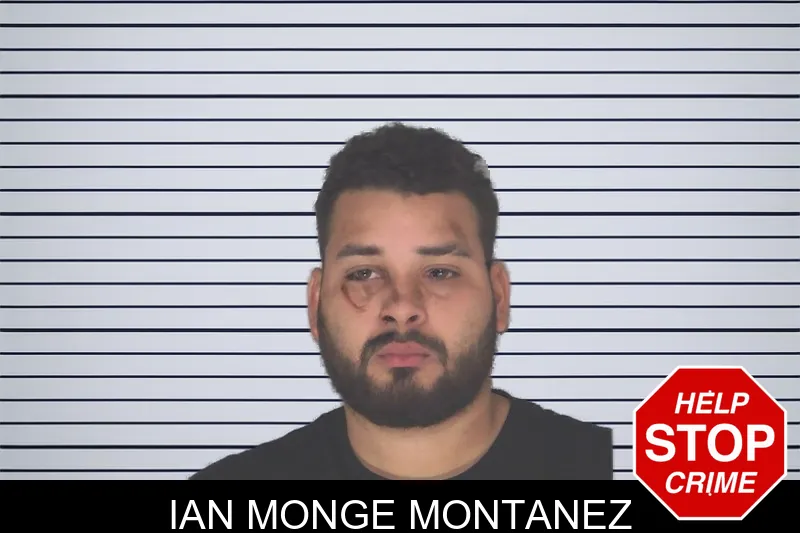 Ian Monge Montanez mugshot
