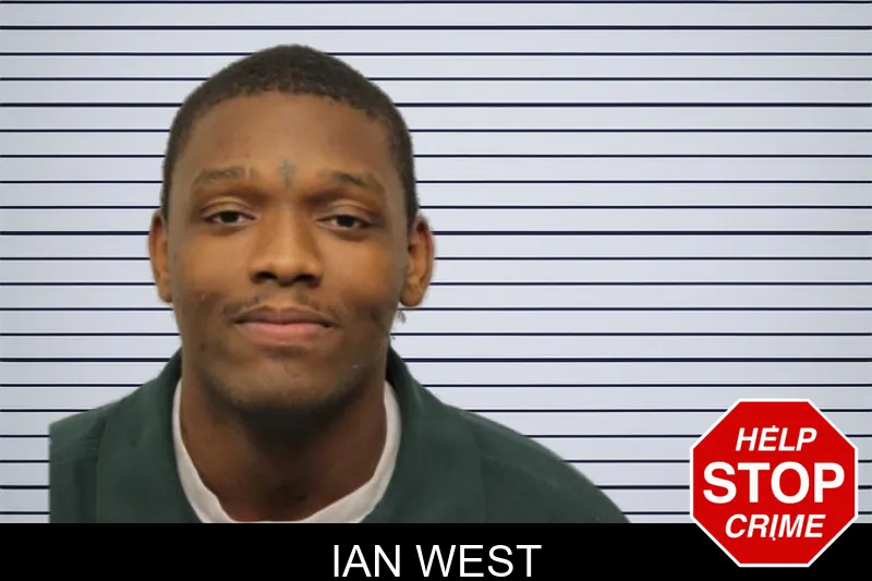 Ian West mugshot