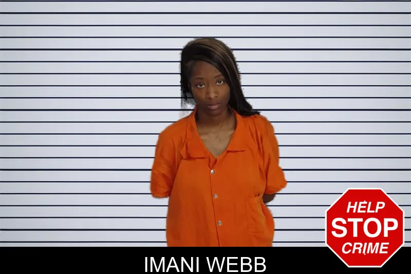 Imani Webb mugshot