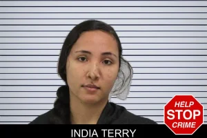 India Terry mugshot