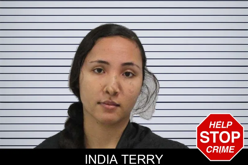 India Terry mugshot
