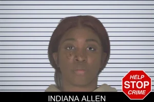 Indiana Allen mugshot