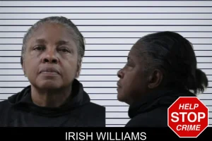 Irish Williams mugshot
