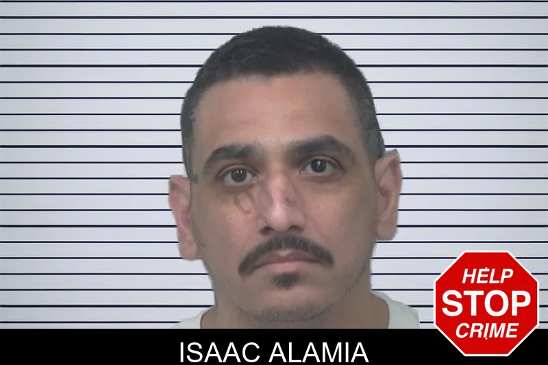 Isaac Alamia mugshot