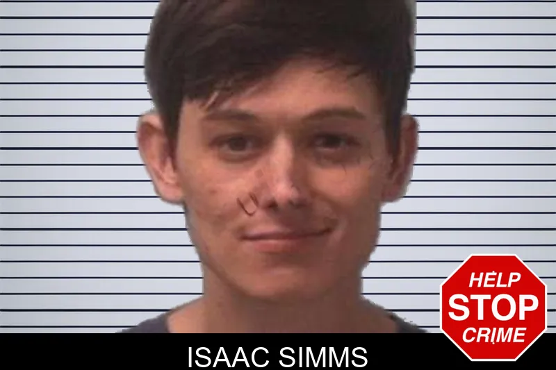 Isaac Simms mugshot