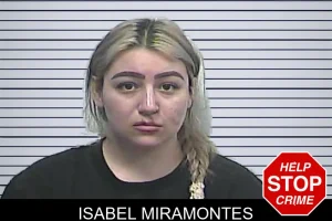 Isabel Miramontes mugshot