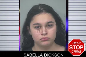 Isabella Dickson mugshot