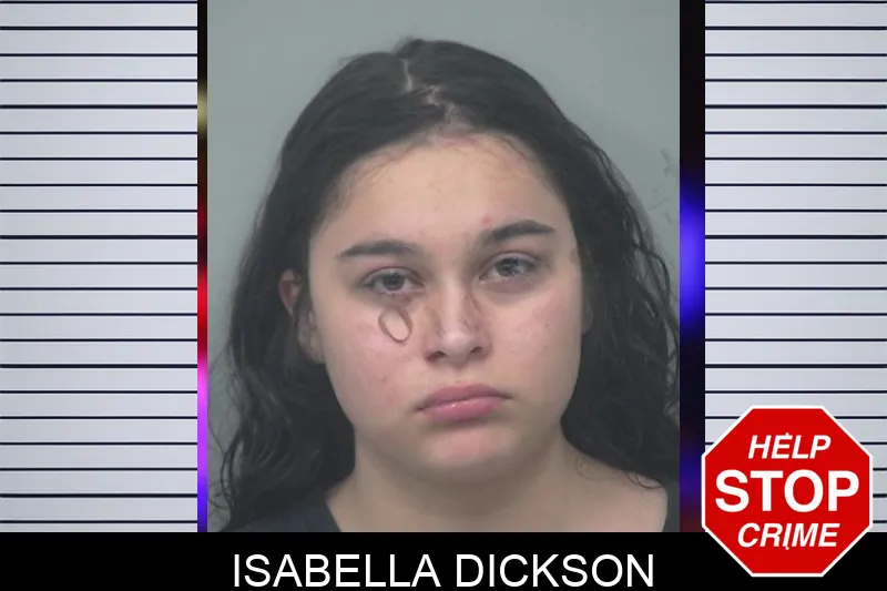 Isabella Dickson mugshot