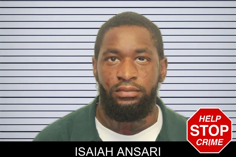Isaiah Ansari mugshot