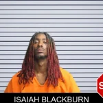 Isaiah Blackburn mugshot