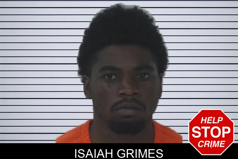 Isaiah Grimes mugshot