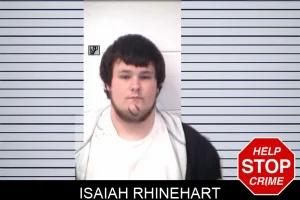 Isaiah Rhinehart mugshot