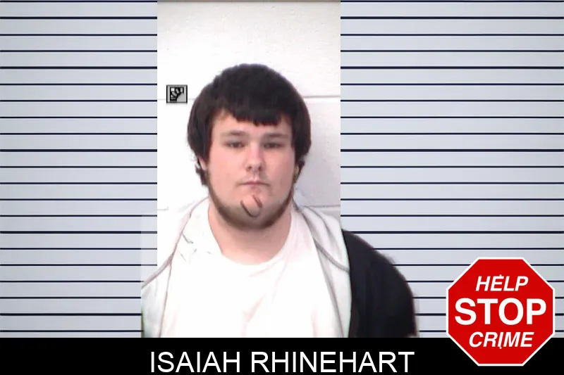 Isaiah Rhinehart mugshot