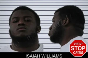 Isaiah Williams mugshot