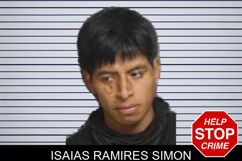 Isaias Ramires Simon mugshot