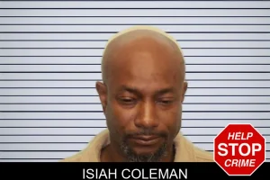 Isiah Coleman mugshot