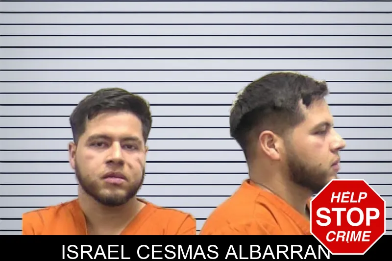 Israel Cesmas Albarran mugshot