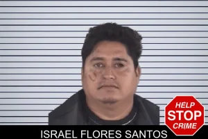 Israel Flores Santos mugshot