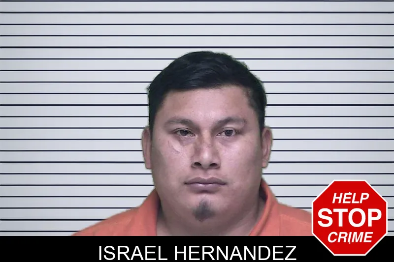 Israel Hernandez mugshot