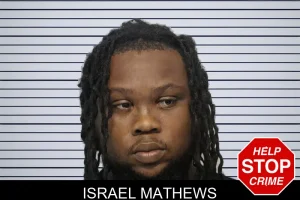 Israel Mathews mugshot