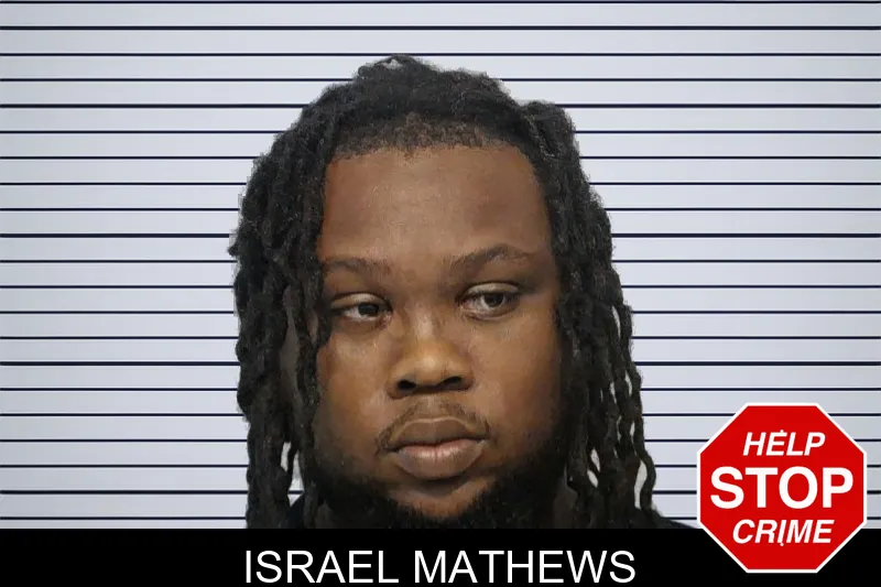 Israel Mathews mugshot