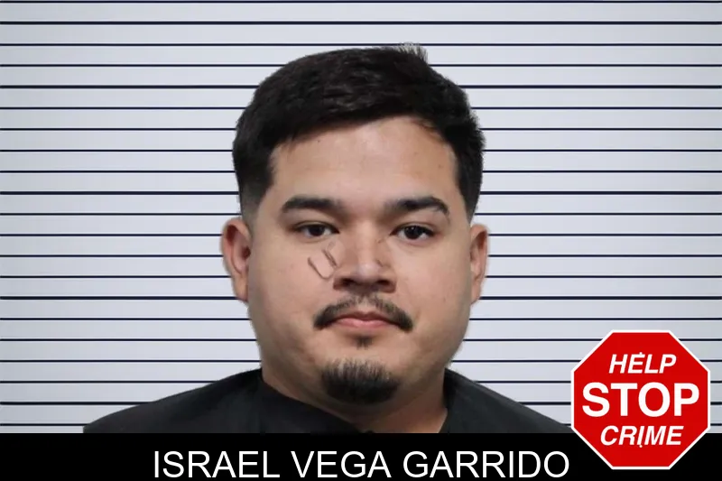Israel Vega Garrido mugshot