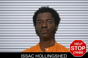 Issac Hollingshed mugshot