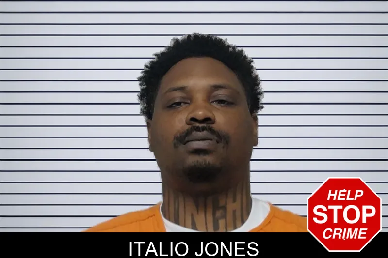 Italio Jones mugshot