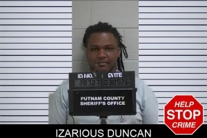 Izarious Duncan mugshot