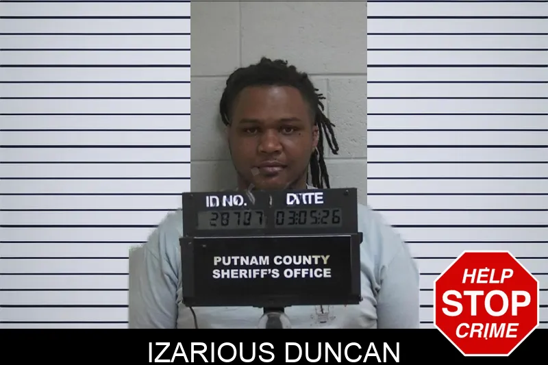 Izarious Duncan mugshot