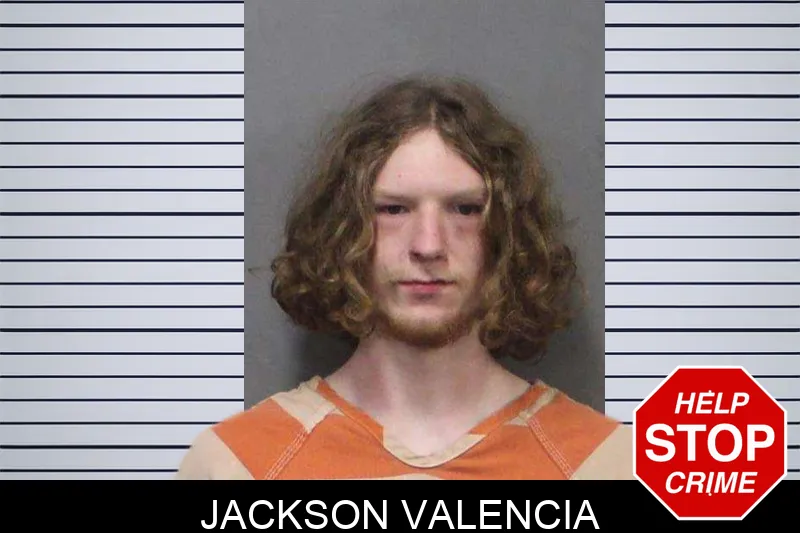 Jackson Valencia mugshot