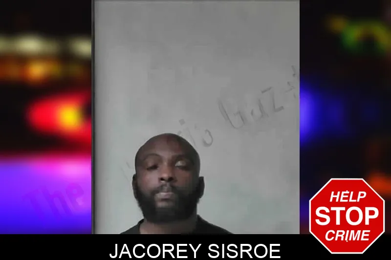 Jacorey Sisroe mugshot