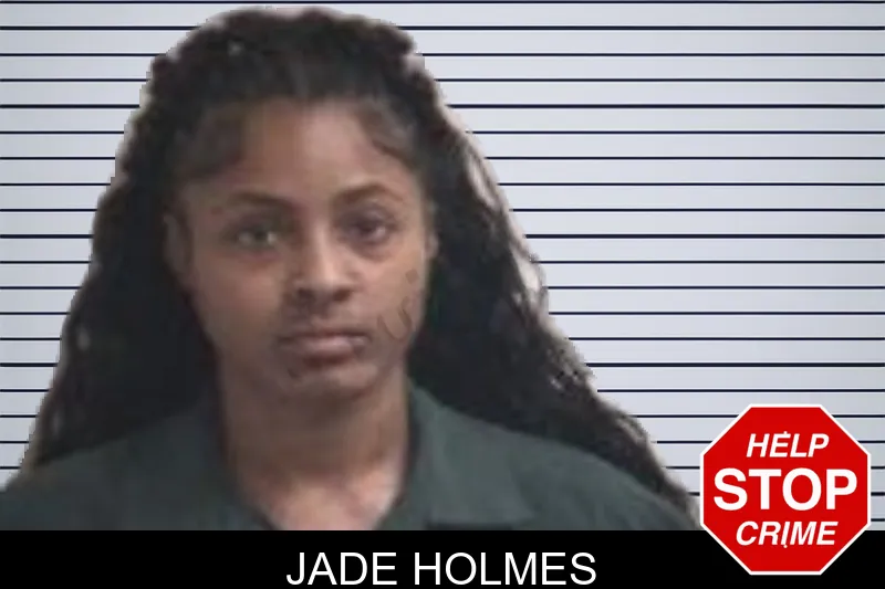 Jade Holmes mugshot