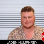 Jaden Humphrey mugshot