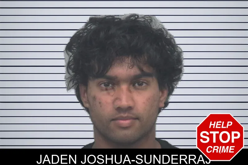Jaden Joshua-Sunderraj mugshot