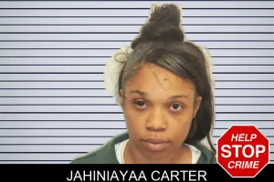 Jahiniayaa Carter mugshot