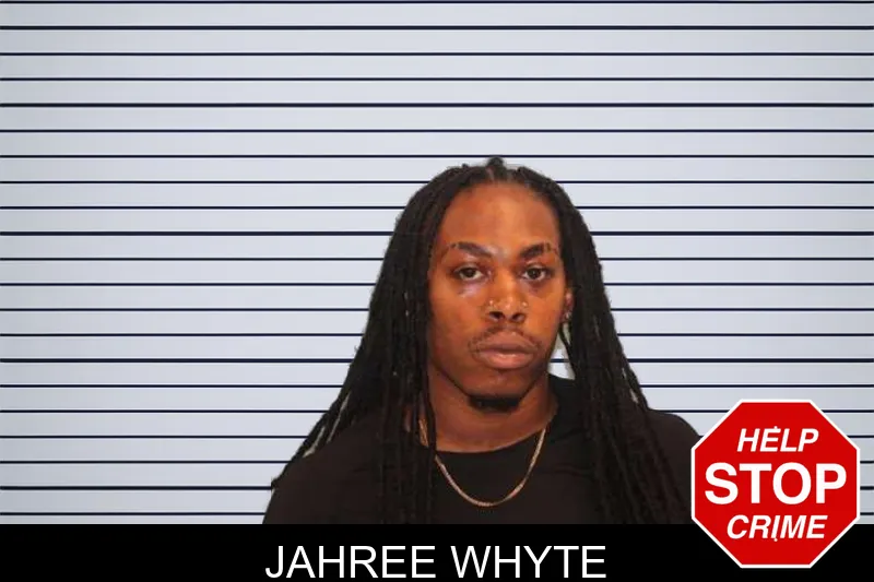 Jahree Whyte mugshot