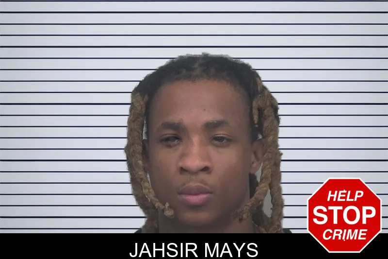Jahsir Mays mugshot