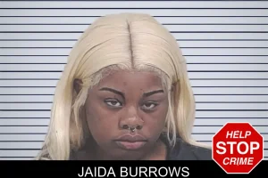 Jaida Burrows mugshot