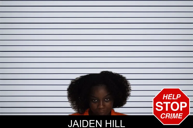 Jaiden Hill mugshot