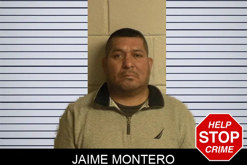 Jaime Montero mugshot