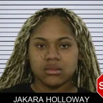 Jakara Holloway mugshot