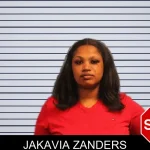 Jakavia Zanders mugshot