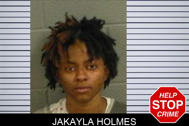 Jakayla Holmes mugshot