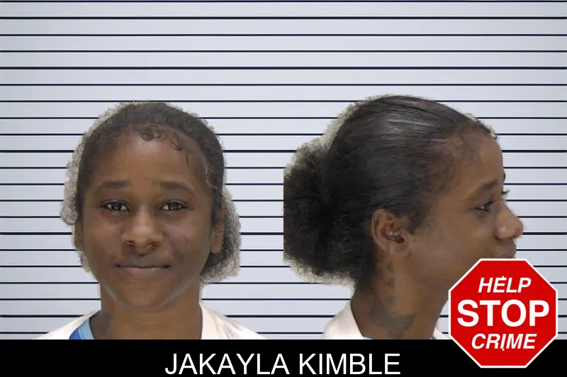 Jakayla Kimble mugshot