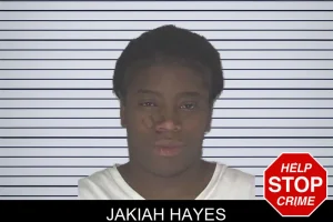Jakiah Hayes mugshot