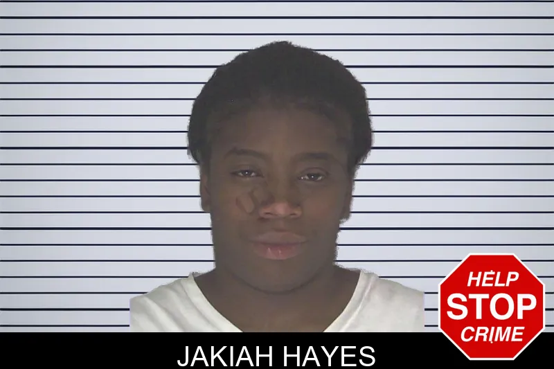 Jakiah Hayes mugshot
